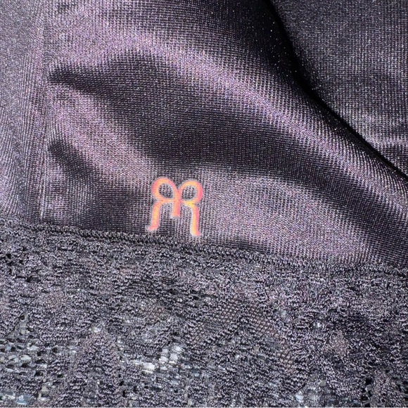 Ruby Ribbon Lace Torsette Open Bust SL3020 Black Size Medium - Picture 7 of 14